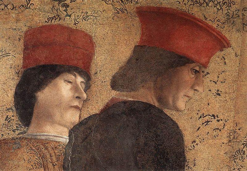 Andrea Mantegna The Court of Gonzaga oil painting picture